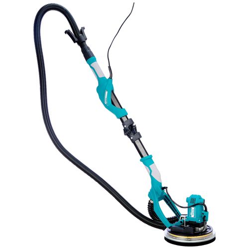 TOTAL TDWS105016 1050W Drywall Sander 225mm, Variable Speed Wall & Ceiling Sander with LED Work Light, Dust Bag & Flexible Hose