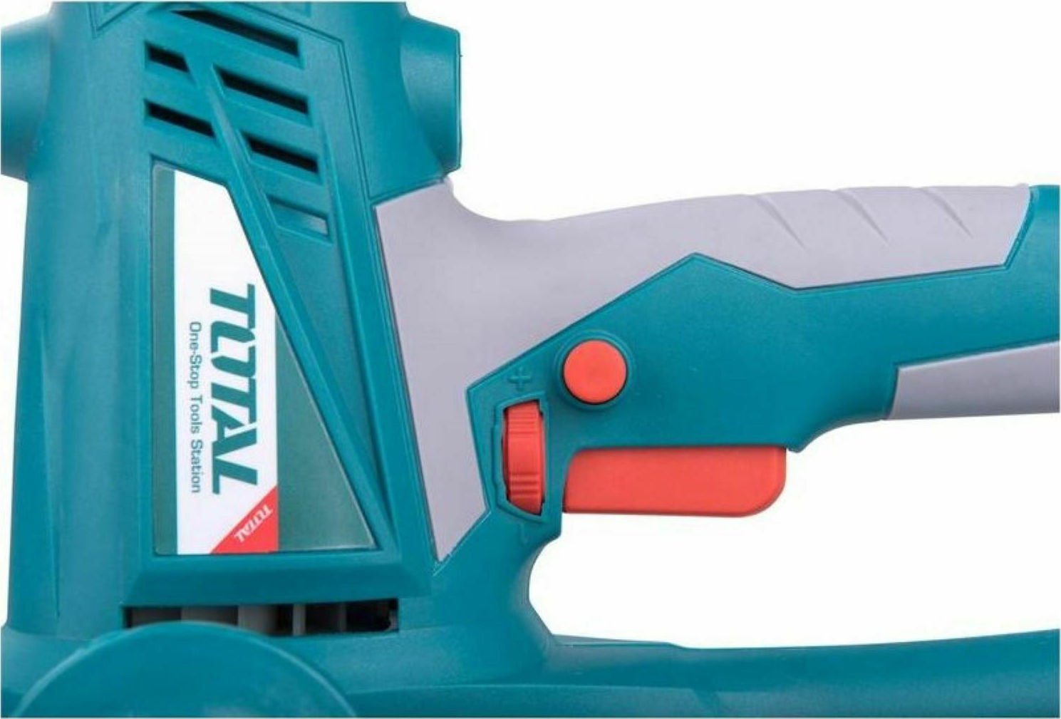 TOTAL TDWS7501 750W Drywall Sander 180mm, Variable Speed Wall & Ceiling Sander with LED Lights, Dust Collection System & Flexible Hose