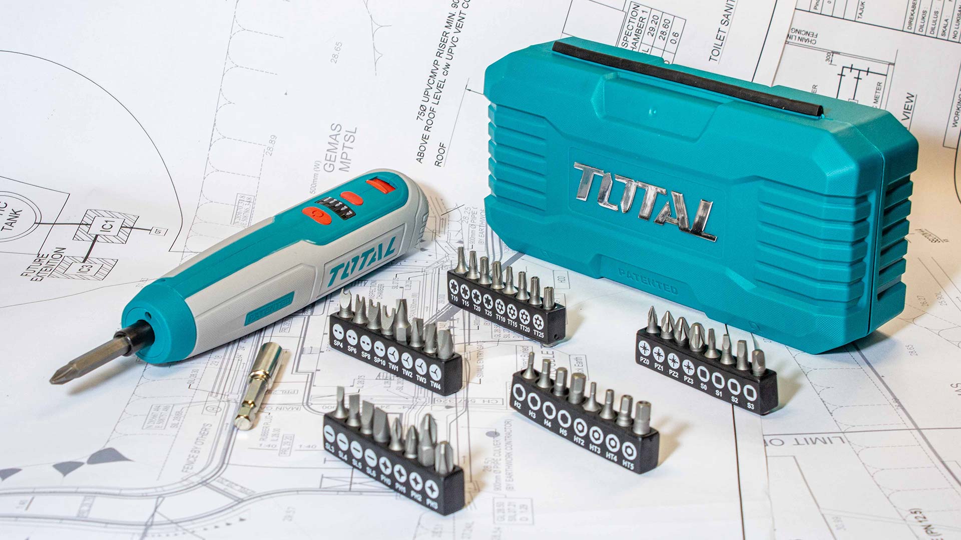 TOTAL Electric Screwdriver Li-ion Battery 4V 1.3Ah TSDLI0403