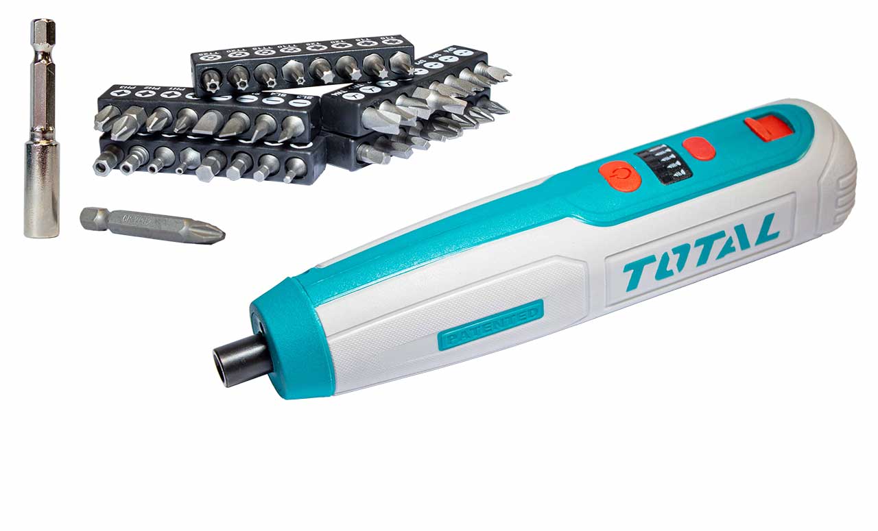 TOTAL Electric Screwdriver Li-ion Battery 4V 1.3Ah TSDLI0403