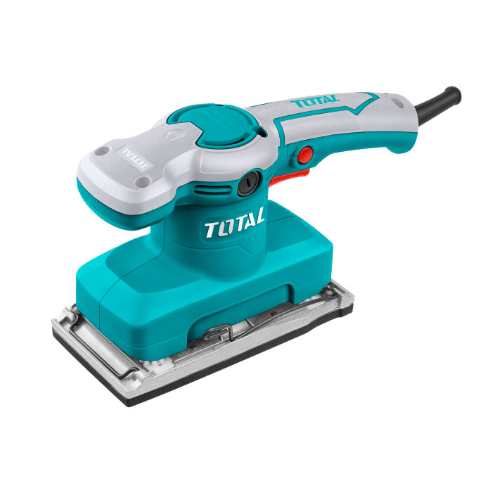 TOTAL TF1301826 320W Finishing Sander 180×90mm, Professional Sheet Sander with Aluminum Base & 5 Sanding Sheets