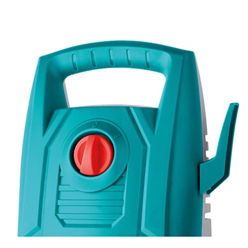TOTAL High Pressure Washer 1400W, 130 Bar (1750 PSI), Auto Stop System, Copper Motor, with Spray Gun & 5m Hose