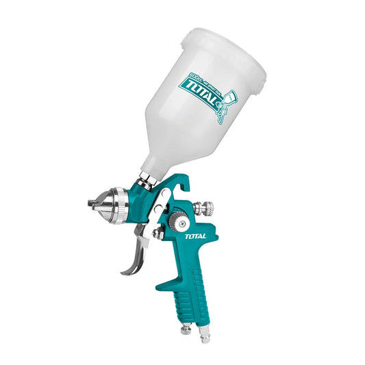 TOTAL HVLP Gravity Spray Gun, 600cc Capacity, 1.4mm Nozzle