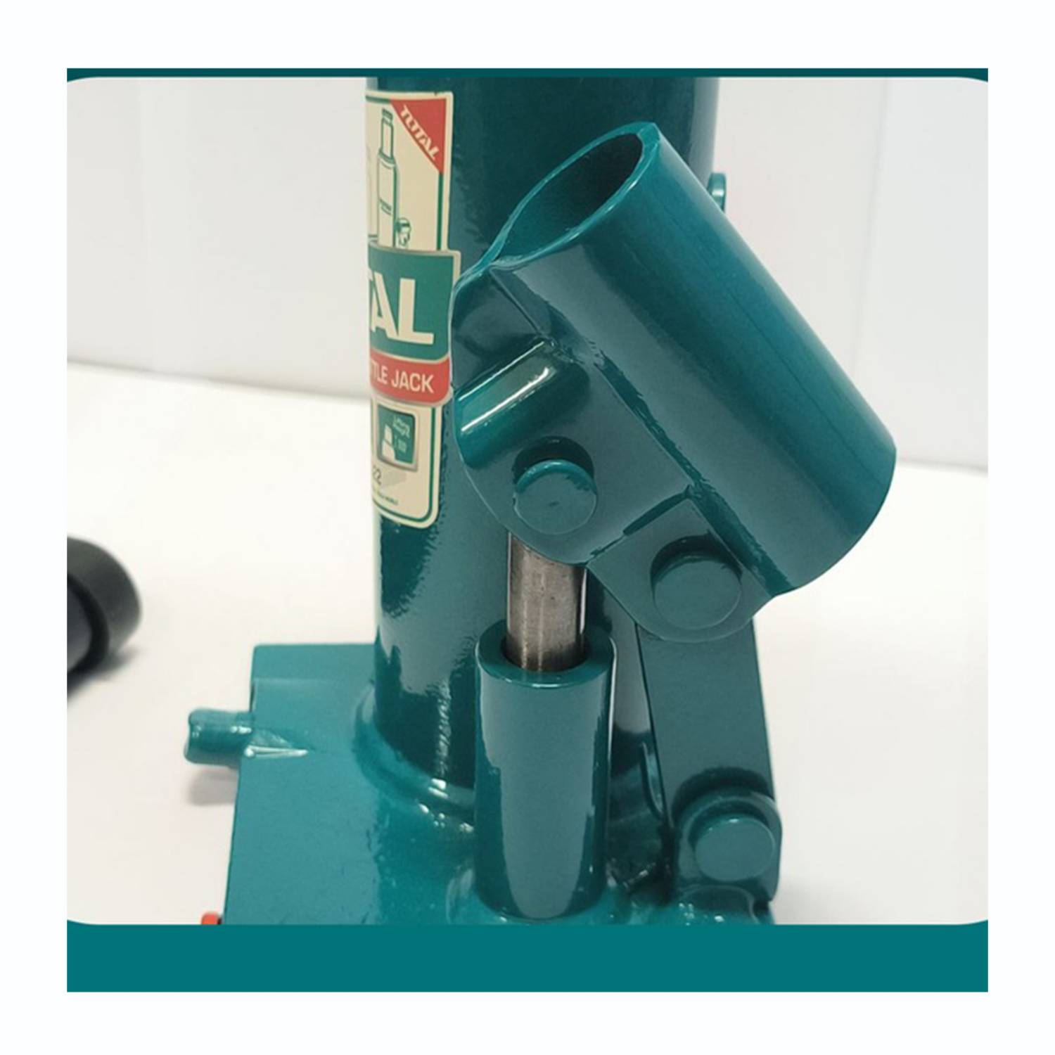 TOTAL 2 Ton Hydraulic Bottle Jack THT109022, Heavy Duty Car Lifting Jack with Adjustable Screw Extension