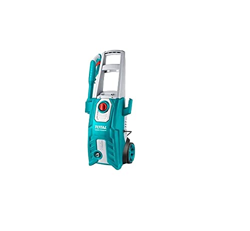 TOTAL TGT11356 High Pressure Washer 1800W 150 Bar, 2200 PSI Pressure Cleaner with Spray Gun, Soap Bottle & 5m Hose