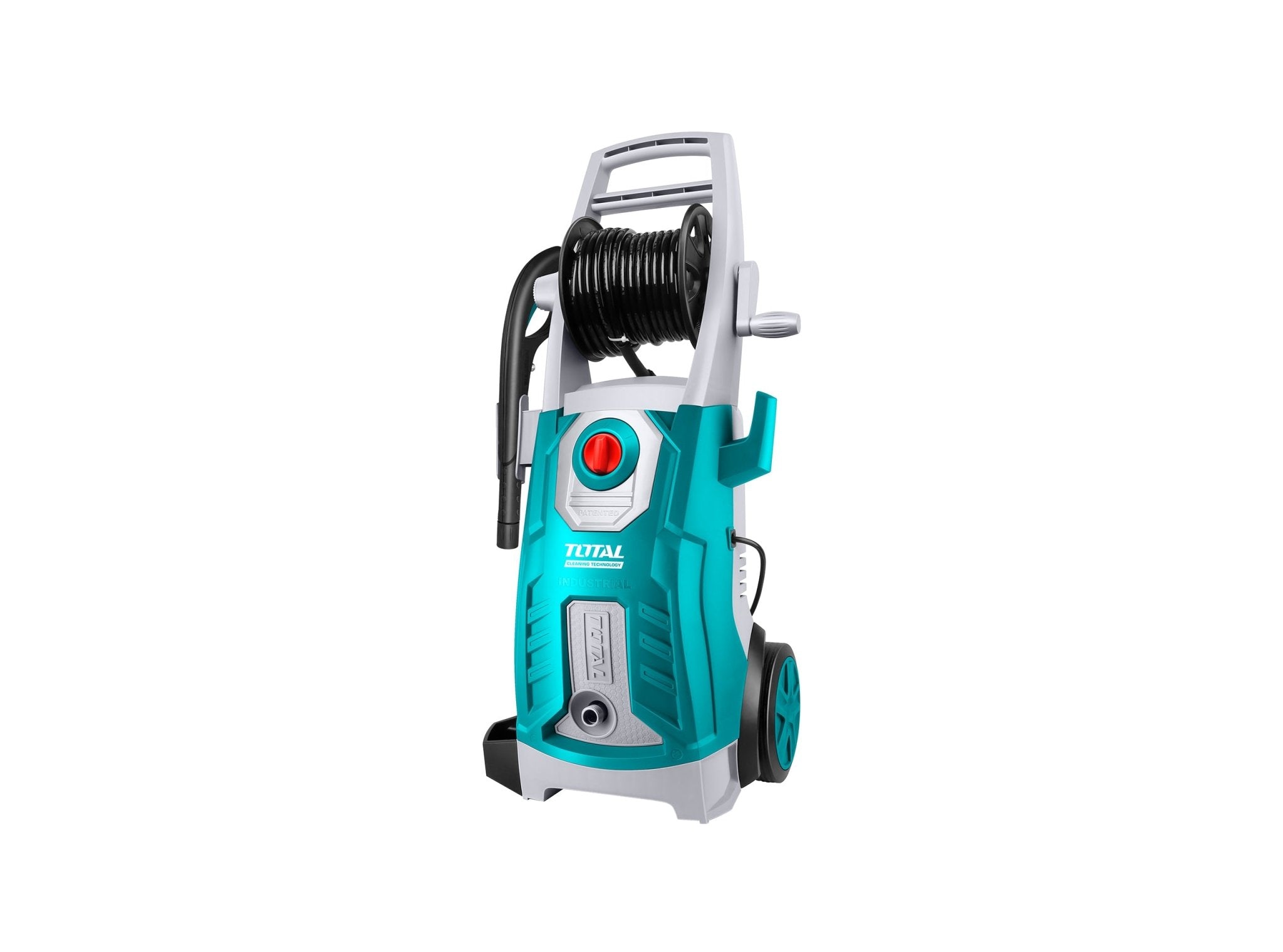 TOTAL TGT11266 High Pressure Washer 2800W 180 Bar, Copper Pump, Induction Motor with Metal Spray Gun & 5m Hose