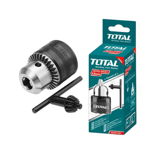 TOTAL Key Chuck 1/2" - 13mm -TAC451301