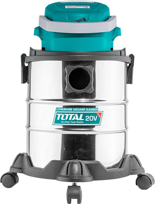 TOTAL Li-ion Cordless Vacuum Cleaner For Wet And Dry Floors 20L