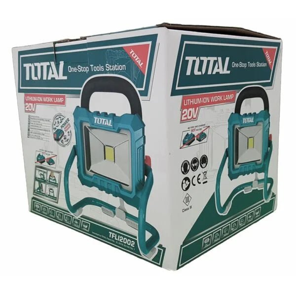 TOTAL Lithium 20V wireless work lamp.