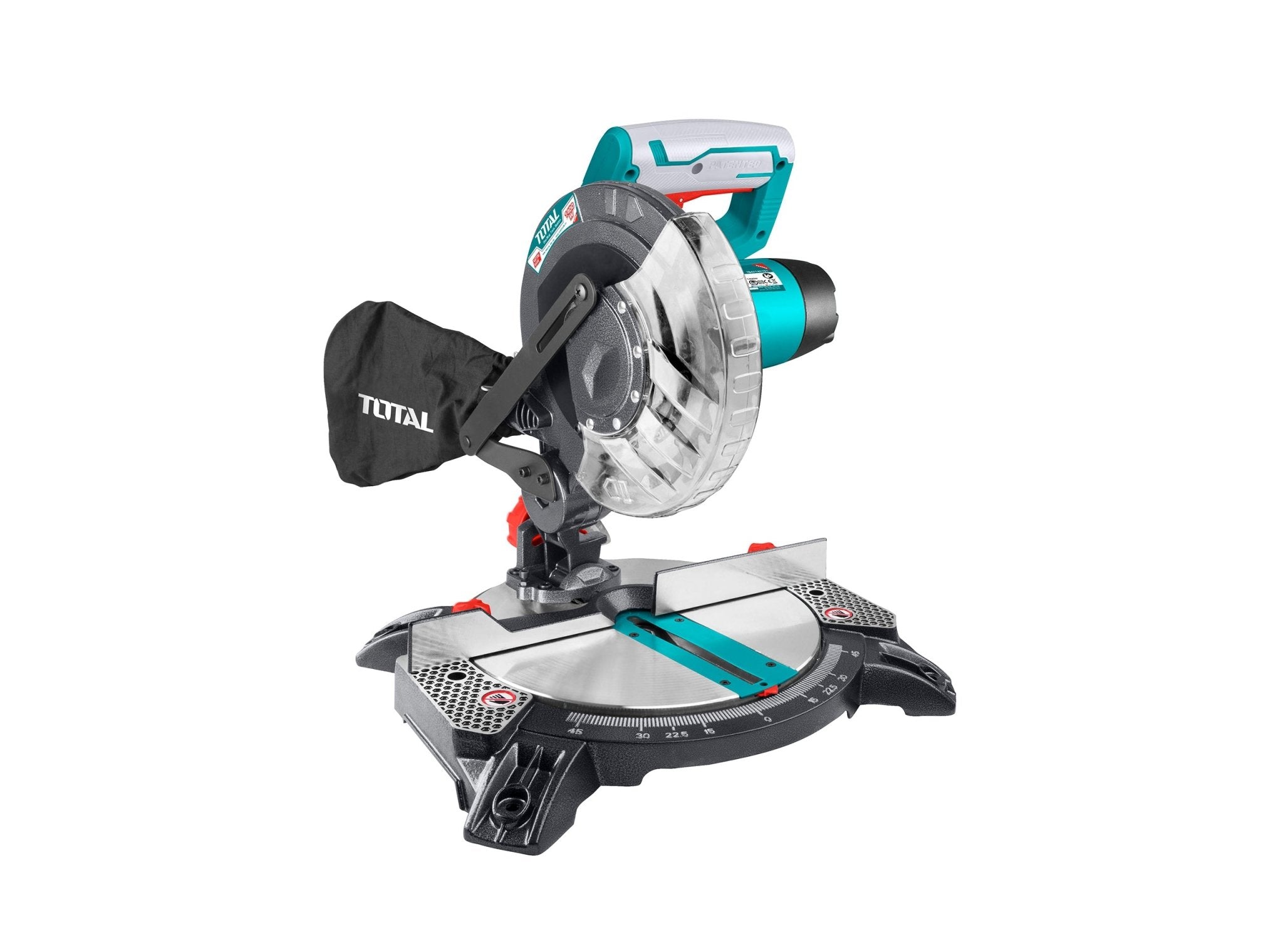 TOTAL TS42142101 Professional Mitre Saw 1400W 210mm (8-1/4") Wood Cutting Machine