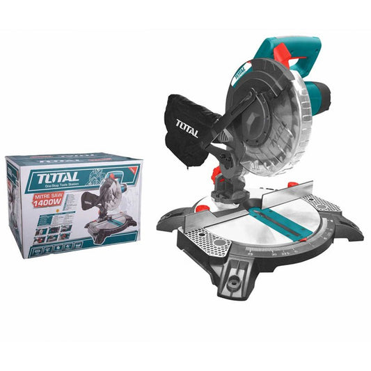 TOTAL TS42142101 Professional Mitre Saw 1400W 210mm (8-1/4") Wood Cutting Machine
