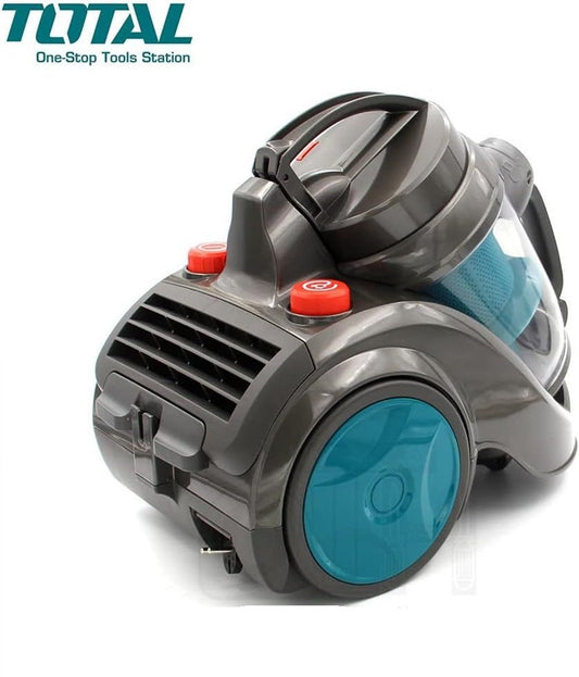 TOTAL Multi-Cyclone Vacuum Cleaner 2000W, HEPA Filter, 2.5L Capacity