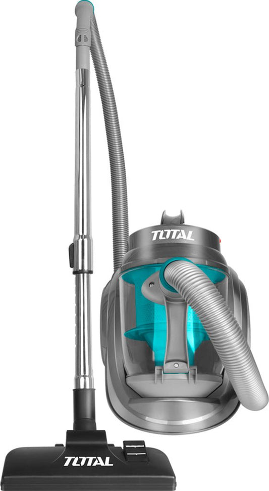 TOTAL Multi-Cyclone Vacuum Cleaner 2000W, HEPA Filter, 2.5L Capacity
