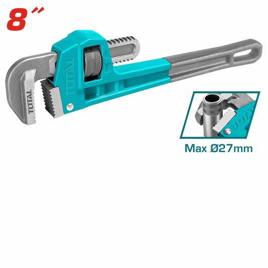 TOTAL Pipe Wrench 200mm 8 Inch THT272086
