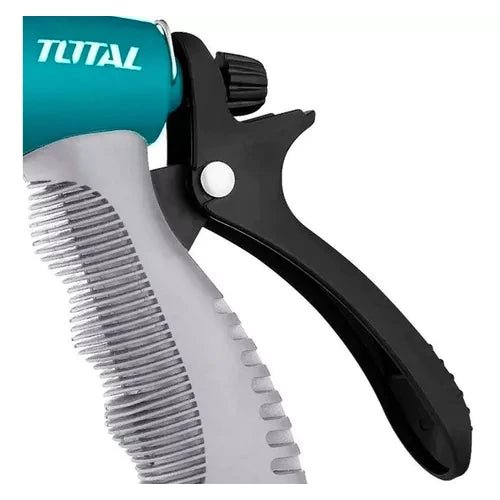 TOTAL THWS010901 Plastic Trigger Nozzle 9 Spray Patterns Garden Hose Spray Gun for 3/4" Hoses