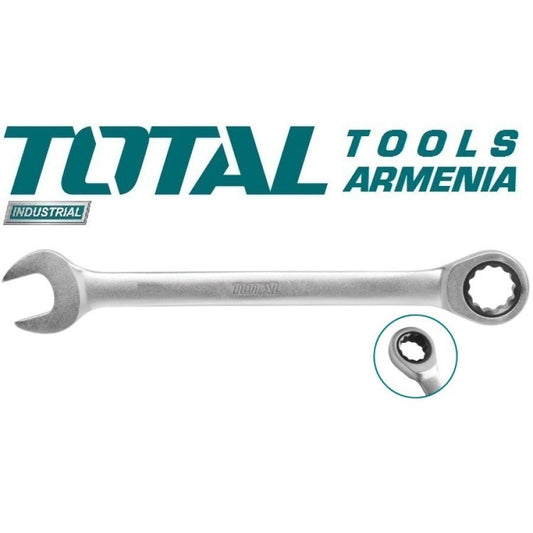 TOTAL Ratchet spanner 9mm -TCSPAR091
