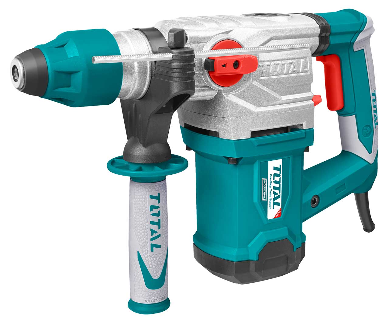 TOTAL TH1153216 Rotary Hammer 1500W SDS-Plus 32mm – Professional Concrete Drill & Demolition Hammer
