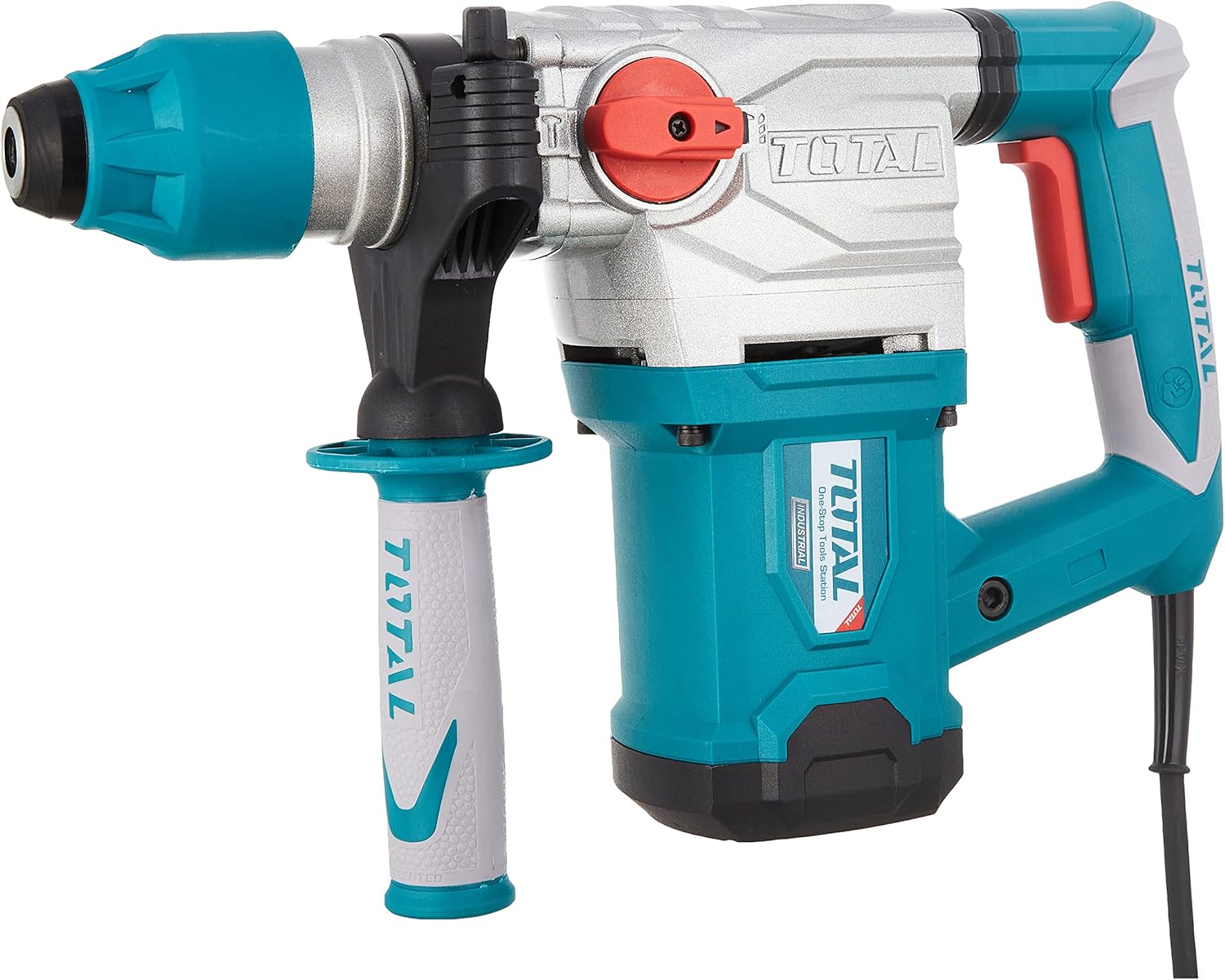TOTAL TH1153216 Rotary Hammer 1500W SDS-Plus 32mm – Professional Concrete Drill & Demolition Hammer