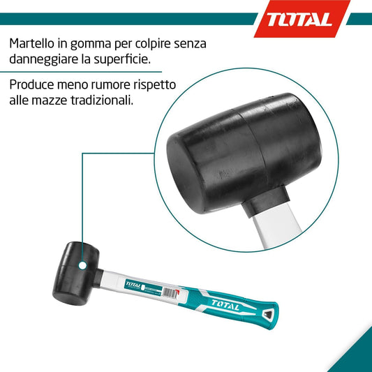 TOTAL RUBBER MALLET 450g -THT761616