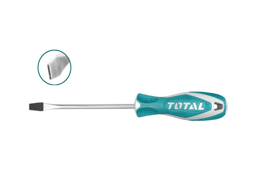 TOTAL Slotted Screwdrivers 100mm x 5mm -THT2146