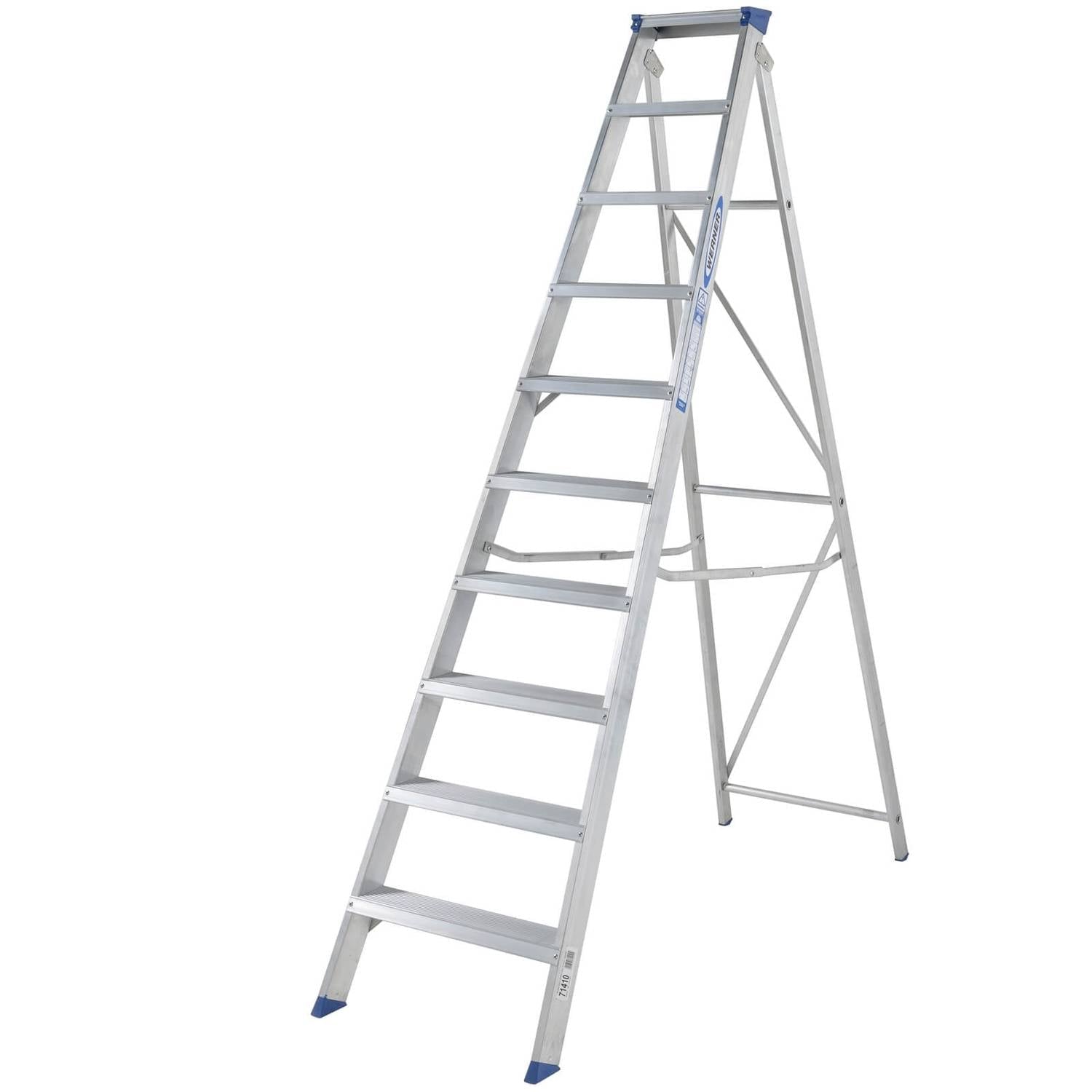 ZAMIL 10 Step Aluminum Heavy Duty Extendable Ladder DPL10 (3.05m- 5.64m)