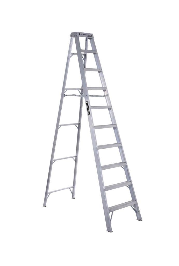ZAMIL 10 Step Aluminum Heavy Duty Extendable Ladder DPL10 (3.05m- 5.64m)