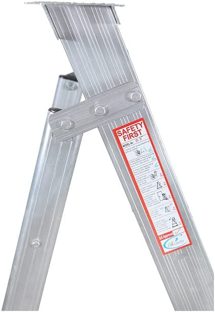 ZAMIL Aluminum Extendable Foldable Ladder 4 Steps