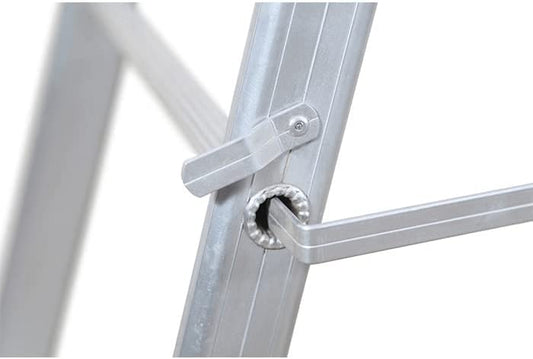 ZAMIL Aluminum Extendable Foldable Ladder 5 Steps